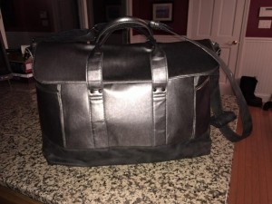 My HUGE gym bag. 